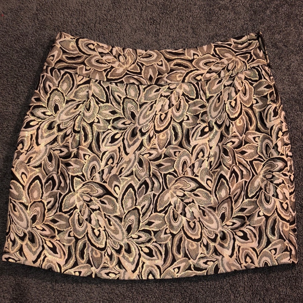 Printed Pencil Skirt